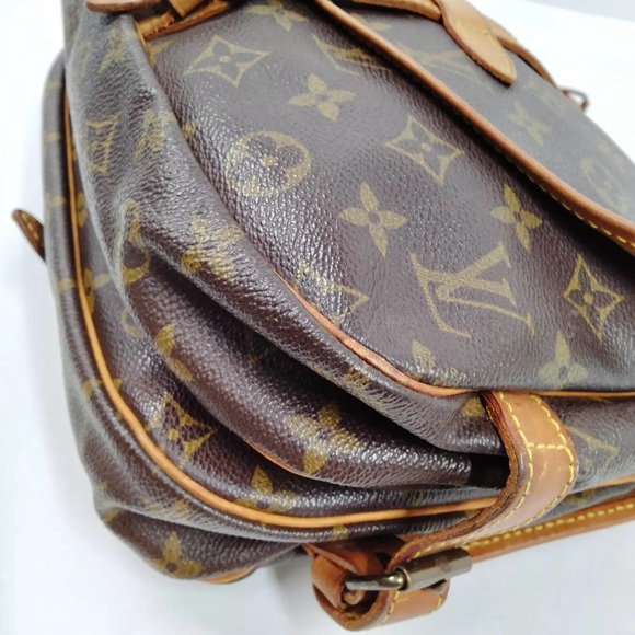 🏆💎💯 Louis Vuitton Crossbody Saumur 30 Brown Monogram AR8907 - Picture 5 of 8